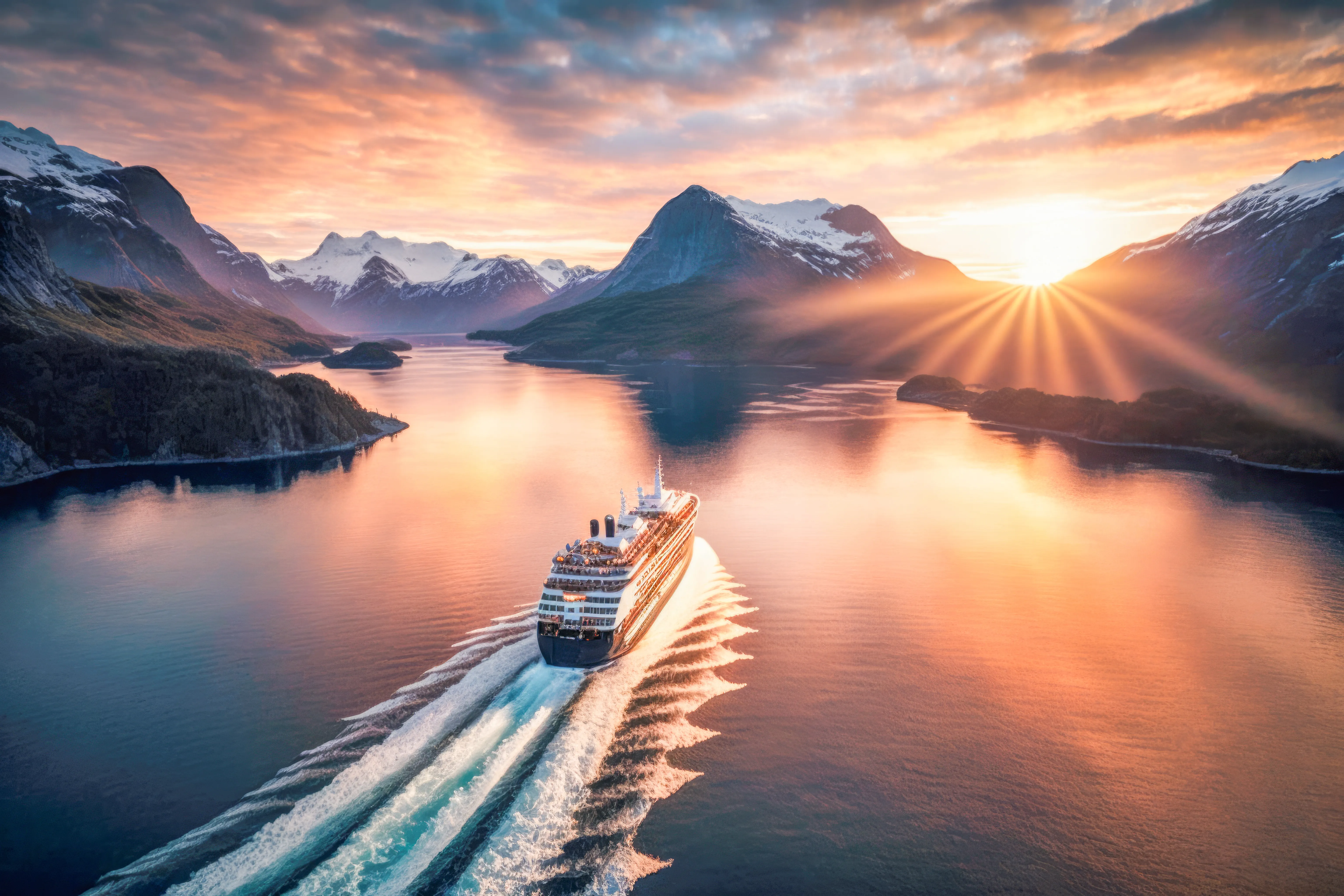 Flere destinationer.
Én rejse.